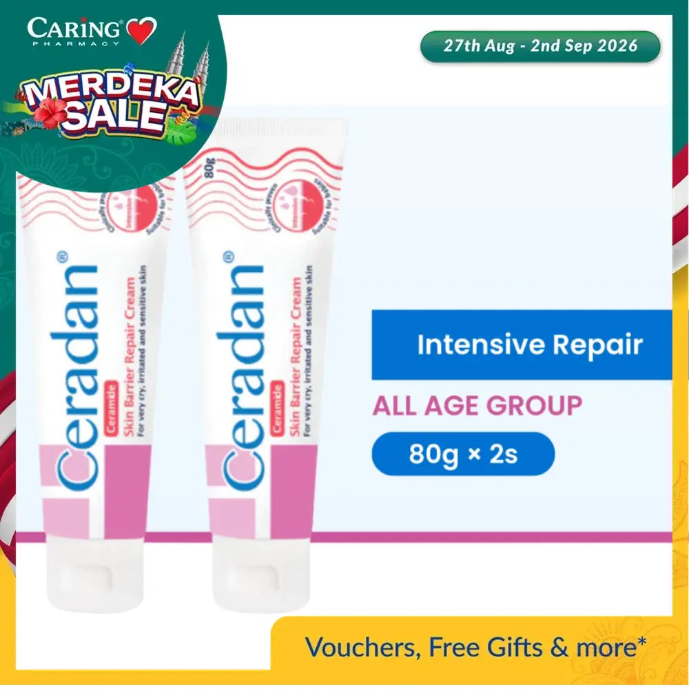 CERADAN SKIN BARRIER REPAIR CREAM 80G 2S