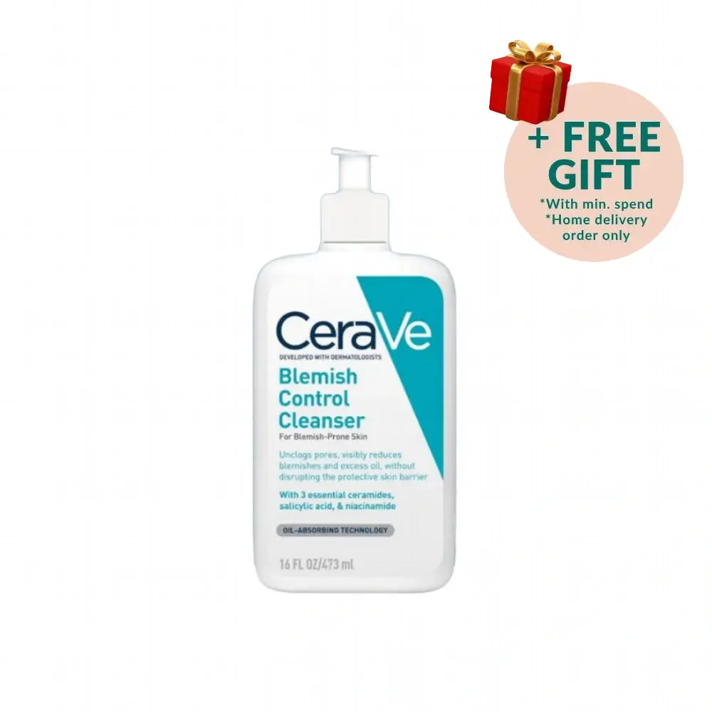 CERAVE ACNE BLEMISH CONTROL CLEANSER 473ML