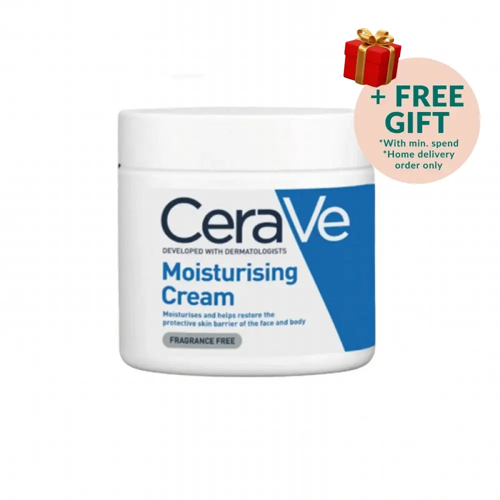 CERAVE MOISTURISING CREAM 454G 2S FOC HYDRATING CLEANSER 30ML
