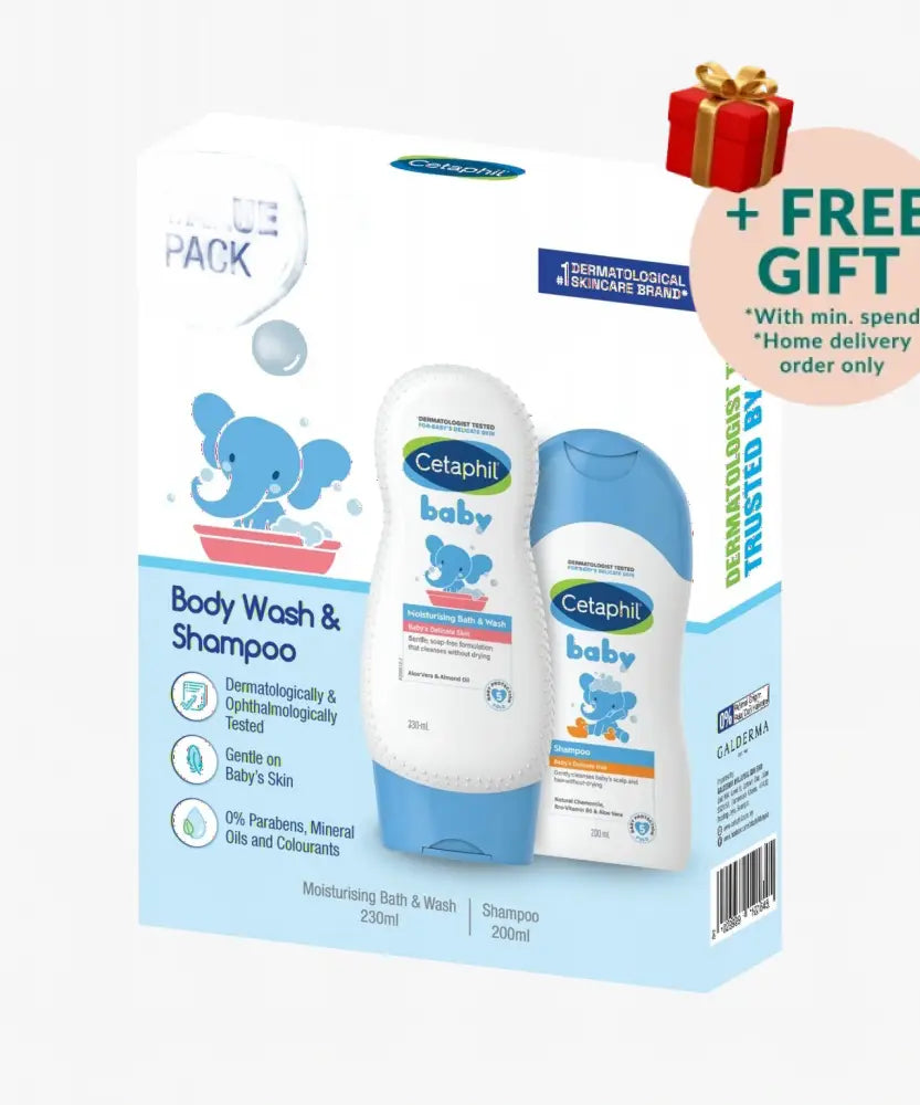 CETAPHIL BABY REG(MST BTH WSH SHMP)-CGWP