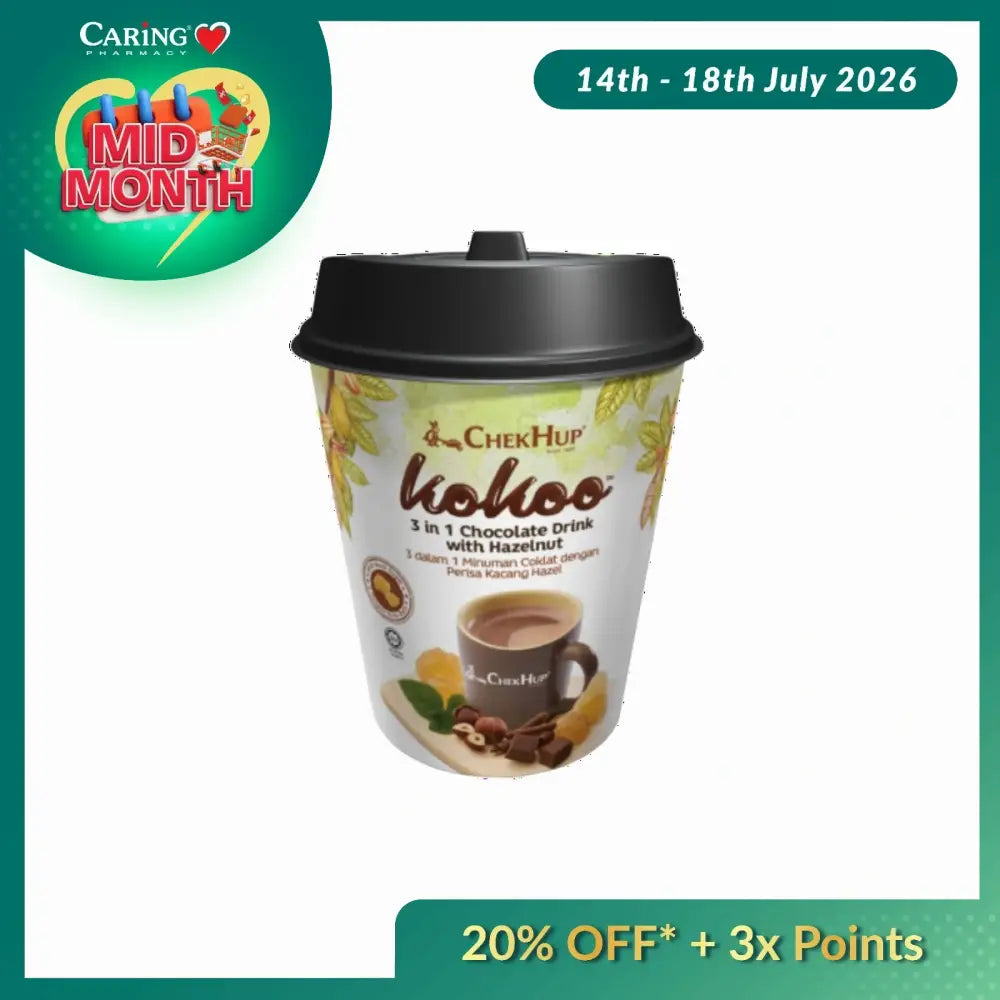 CHEK HUP KOKOO CHOCOLATE WITH HAZELNUT RTD 30G