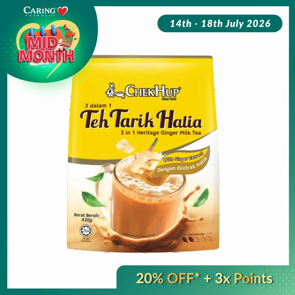 CHEK HUP TEH TARIK 3IN1 HALIA 35G 12S