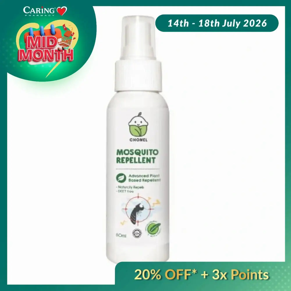 CHOMEL MOSQUITO REPELLENT 80ML