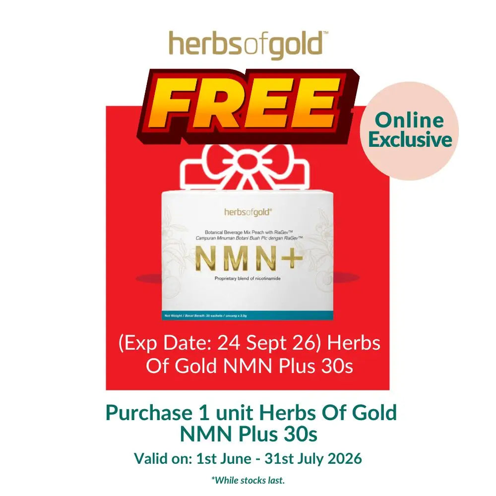 [CLEARANCE] Herbs Of Gold NMN Plus 30s