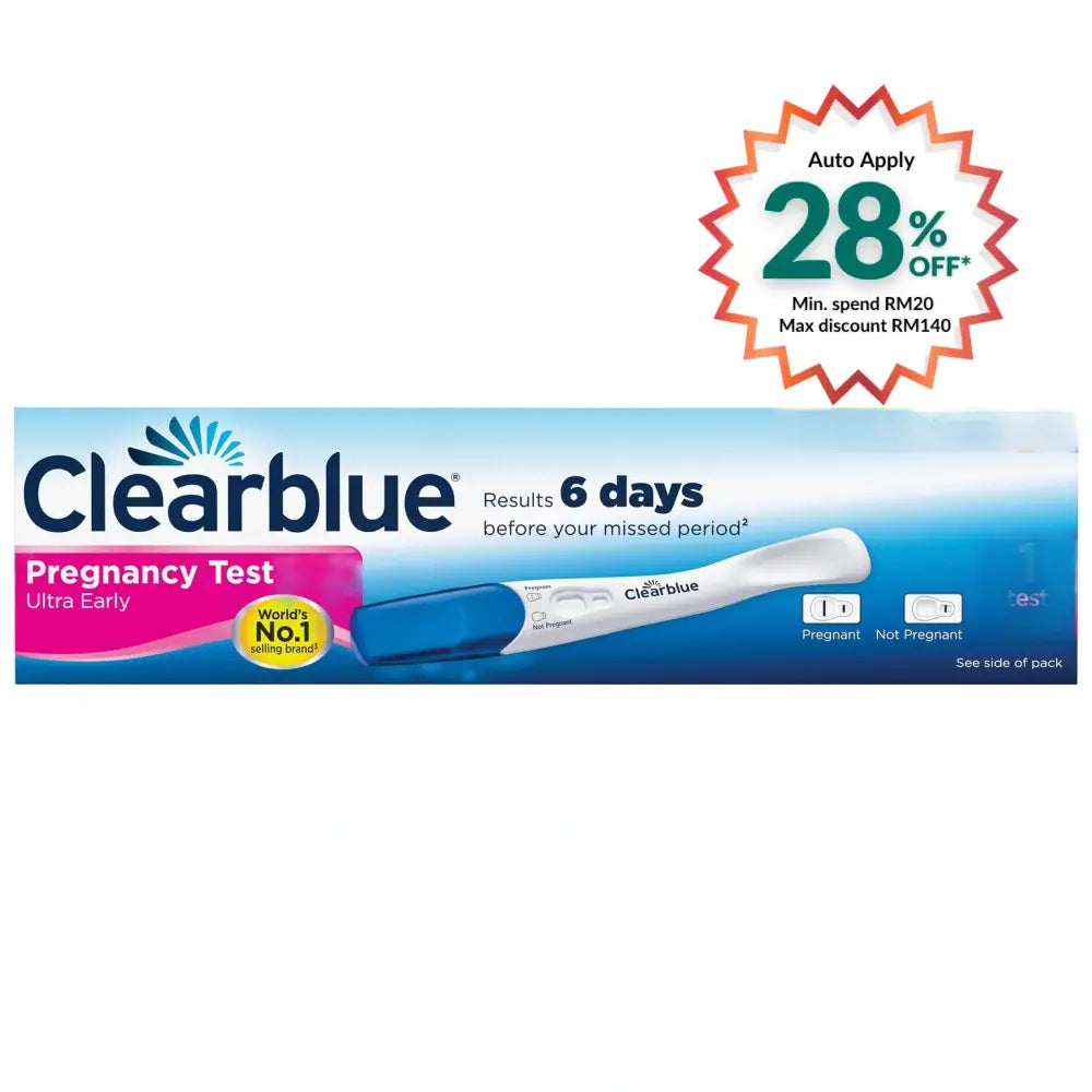 CLEARBLUE ULTRA EARLY PREGNANCY TEST 1S