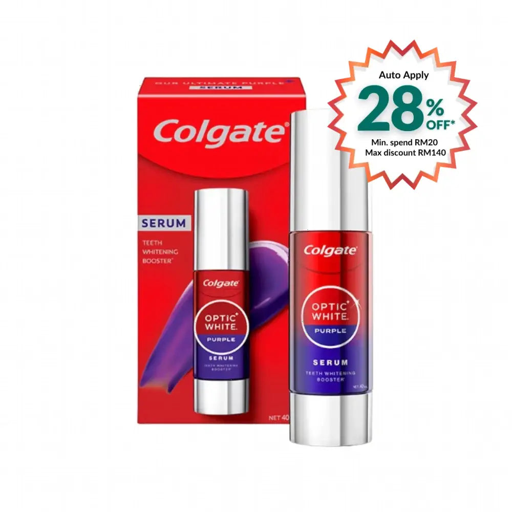 COLGATE SERUM OPTIC WHITE PURPLE 40ML