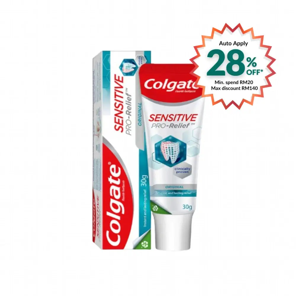 COLGATE TOOTHPASTE SENSITIVE PRO RELIEF 30G