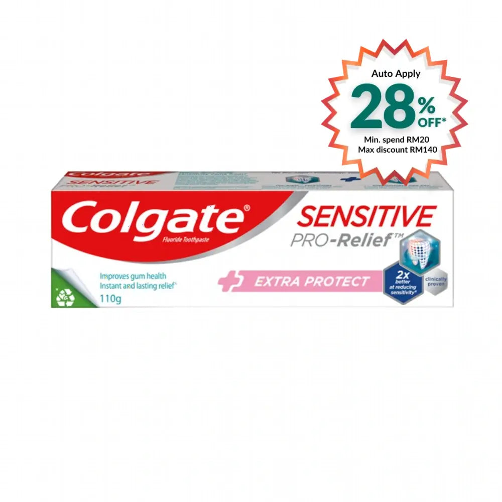 COLGATE TOOTHPASTE SENSITIVE PRO RELIEF EXTRA PROTECT 110G
