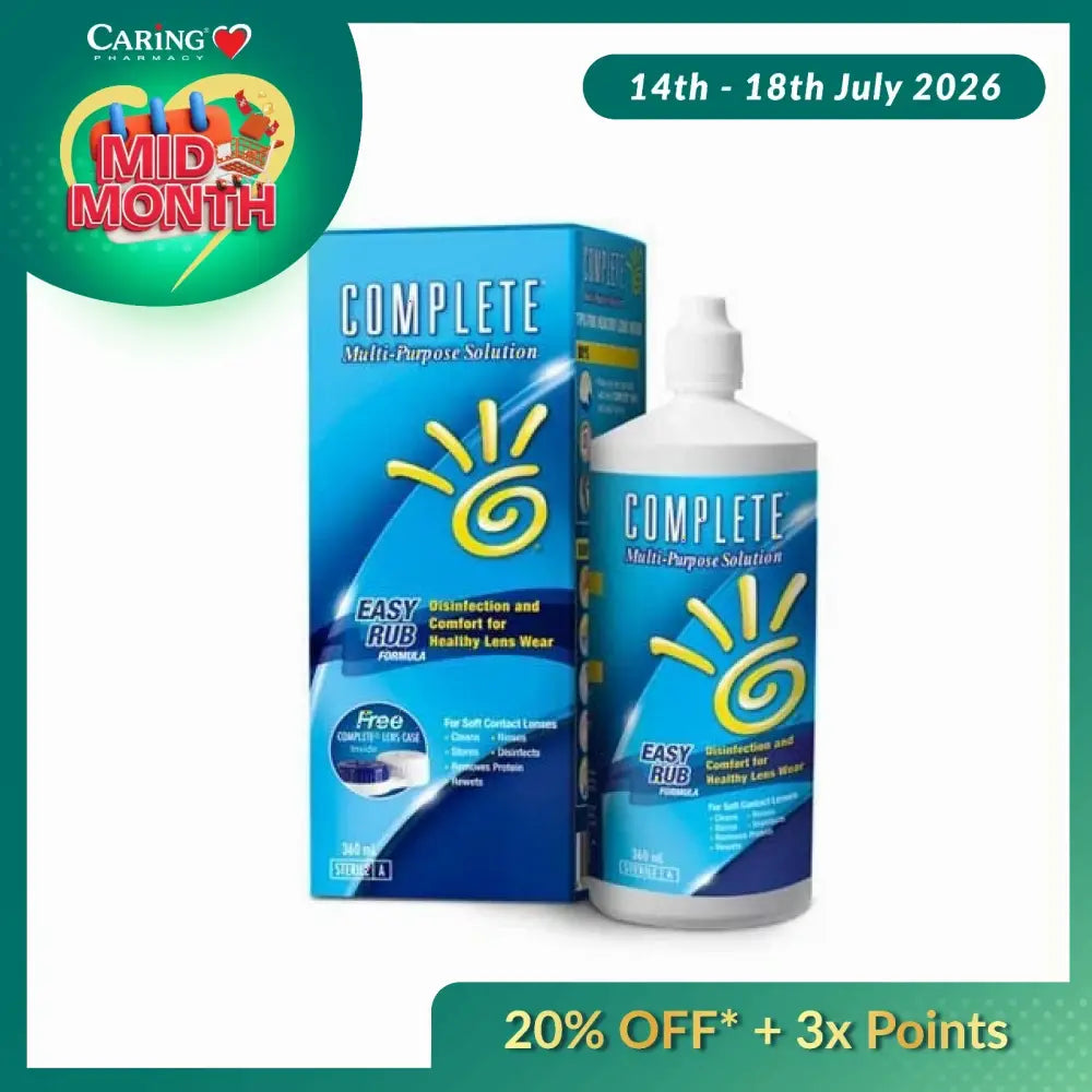 COMPLETE MULTI PURPOSE SOLUTION EASY RUB 360ML