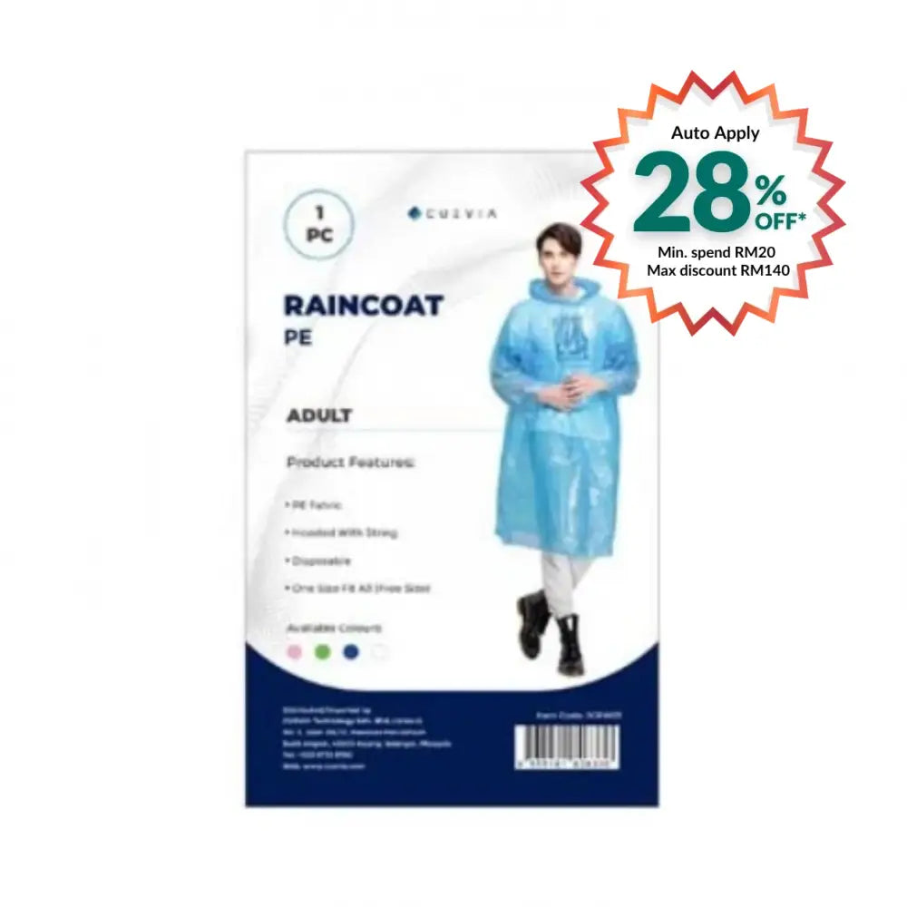 CUEVIA PVC RAINCOAT ADULT