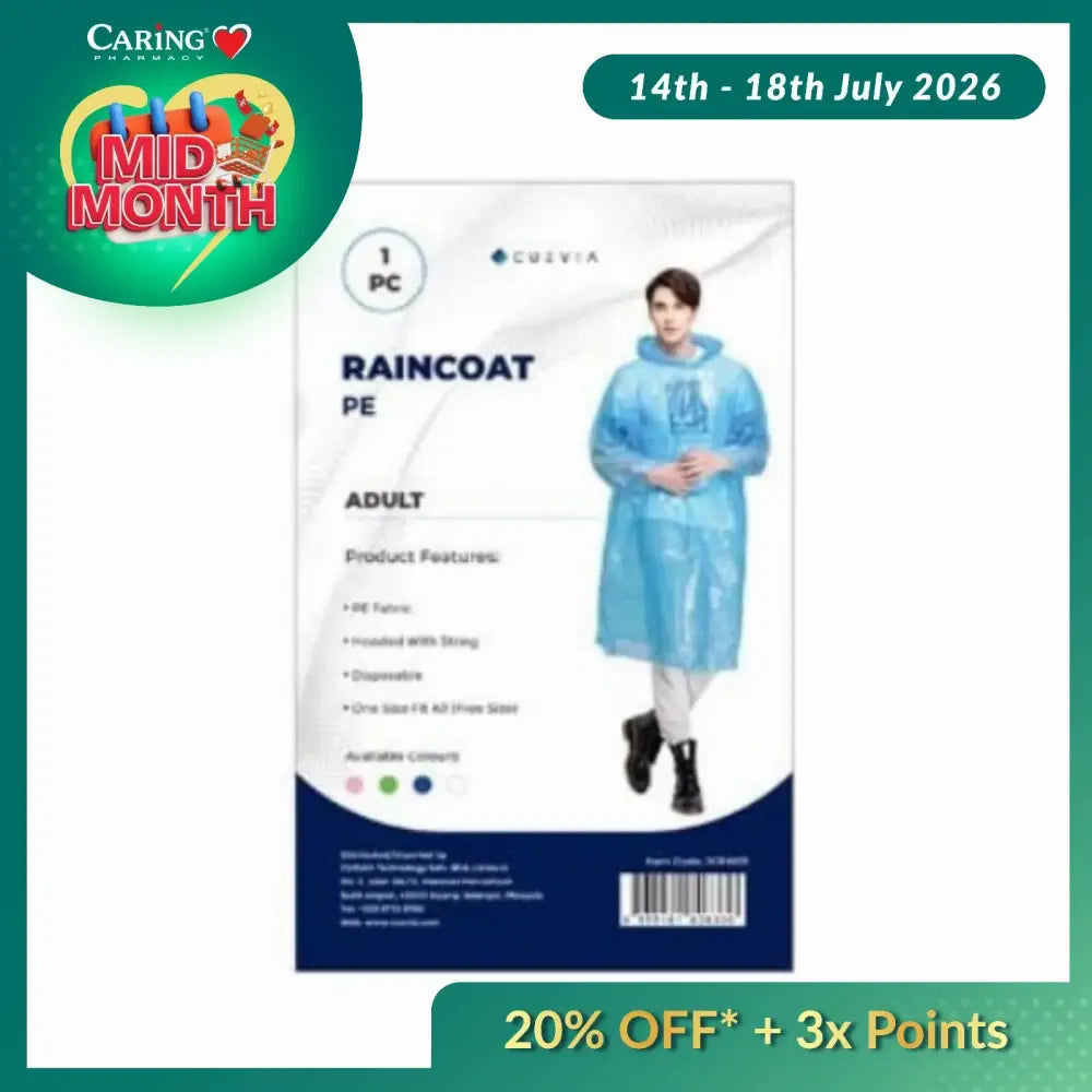CUEVIA PVC RAINCOAT ADULT