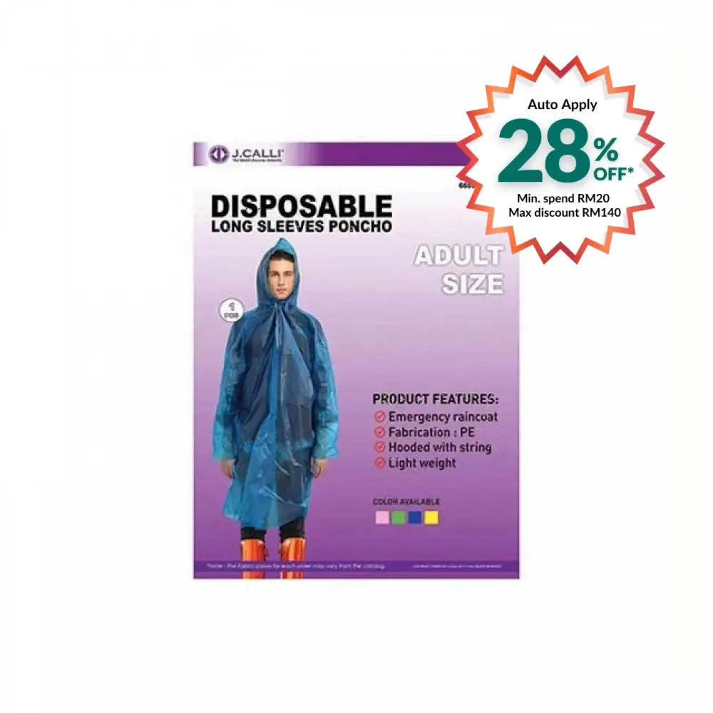 CUEVIA RAIN COAT ADULT