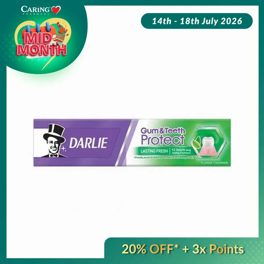DARLIE GUM&TEETH PROTECT LASTING FRESH TOOTHPASTE 140G