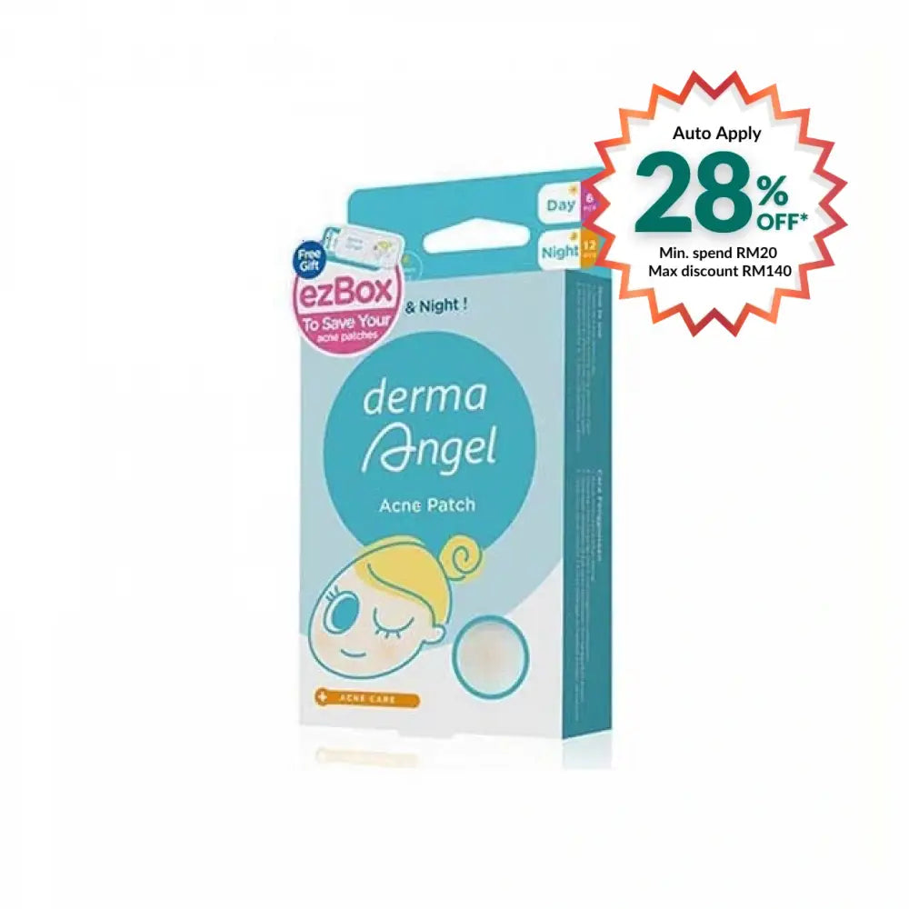 DERMA ANGEL ACNE PATCH DAY & NIGHT 18S
