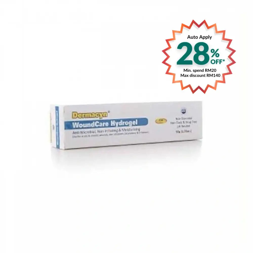 DERMACYN WOUND CARE HYDROGEL 50G