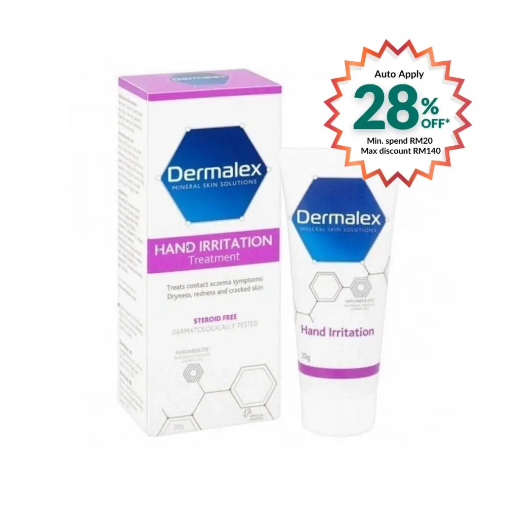 DERMALEX HAND IRRITATION CREAM 30G