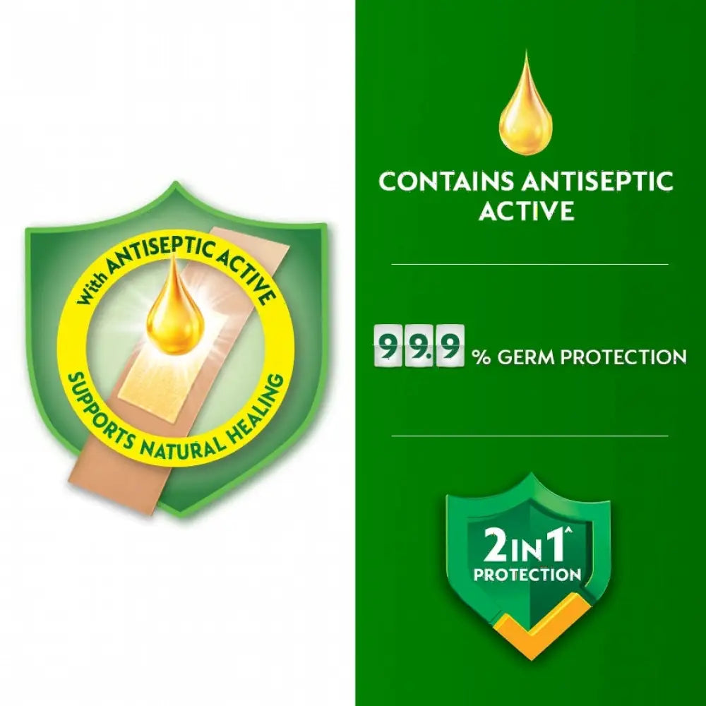 DETTOL ANTISEPTIC ELASTIC PLASTER 10S