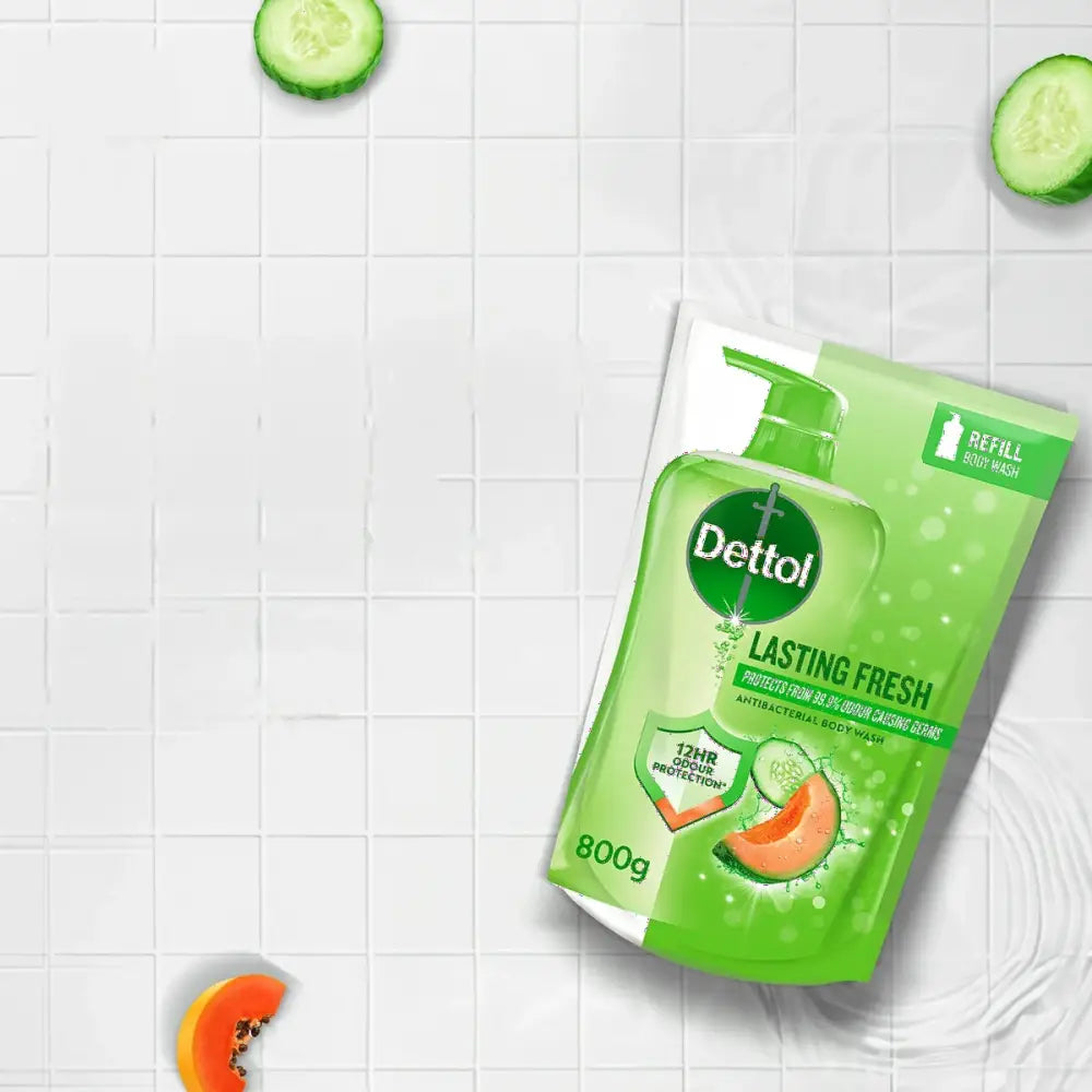 DETTOL SHOWER GEL LASTING FRESH (VALUE REFILL) 800G