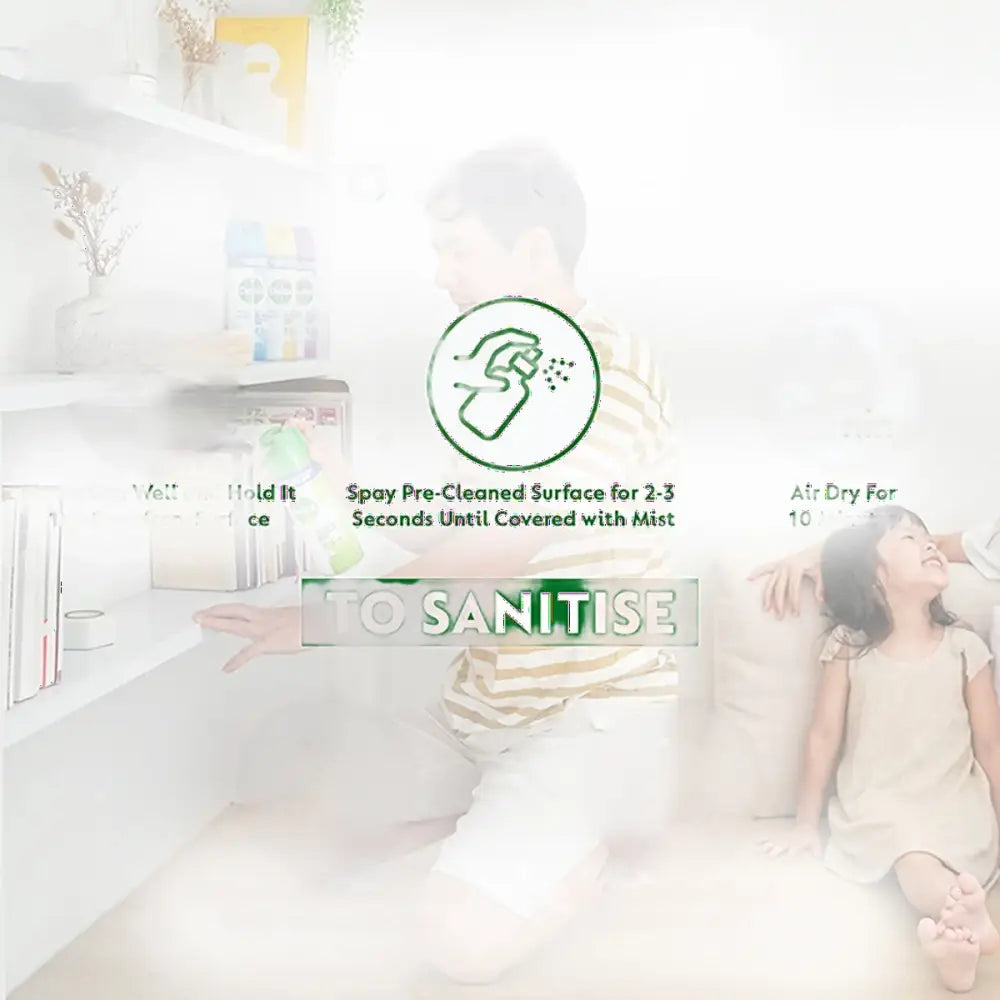 DETTOL SPRAY LEMON 450ML