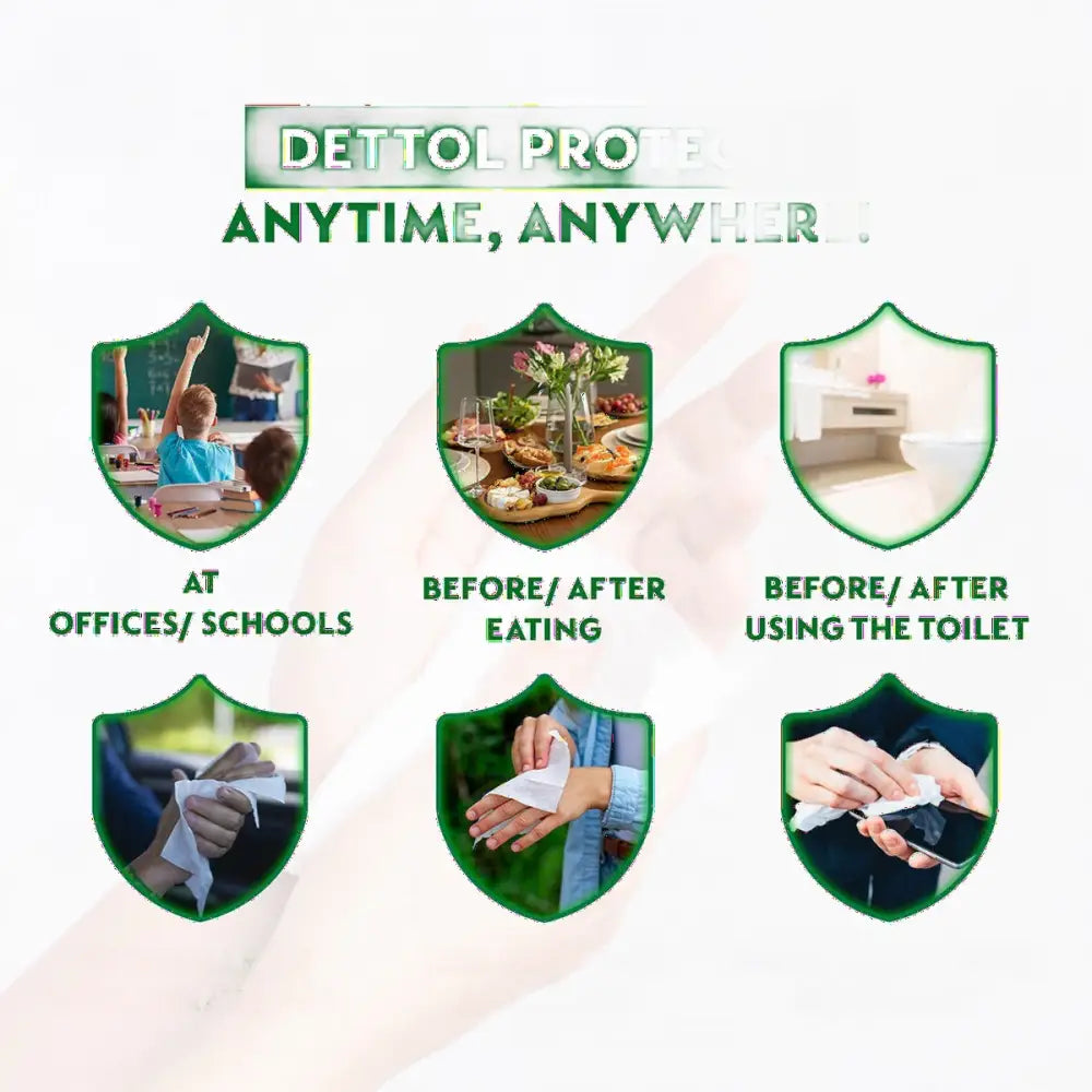 DETTOL WIPES ANTIBACTERIAL 10SX3