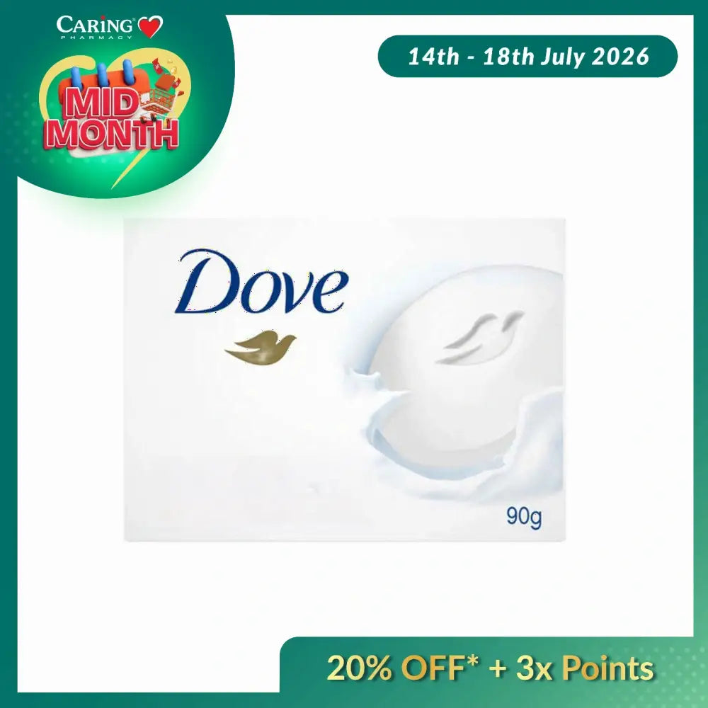DOVE BAR SOAP WHITE BEAUTY 90G