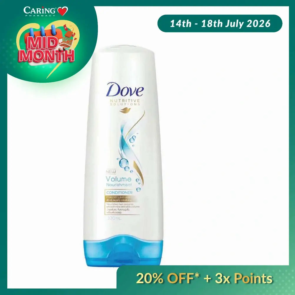 DOVE CONDITIONER VOLUME NOURISHMENT 300ML