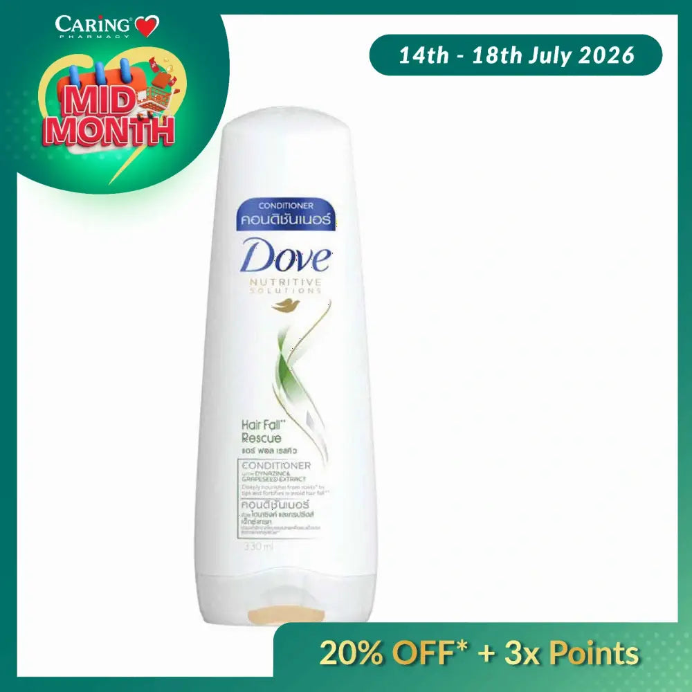 DOVE HC HAIR FALL RESCUE DLX 330ML