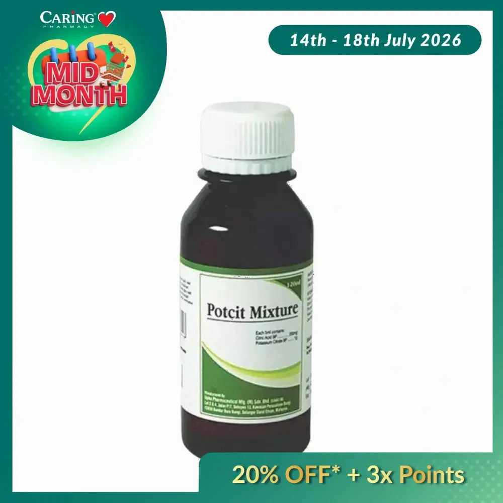 DUOPHARMA POTCIT MIXTURE 120ML