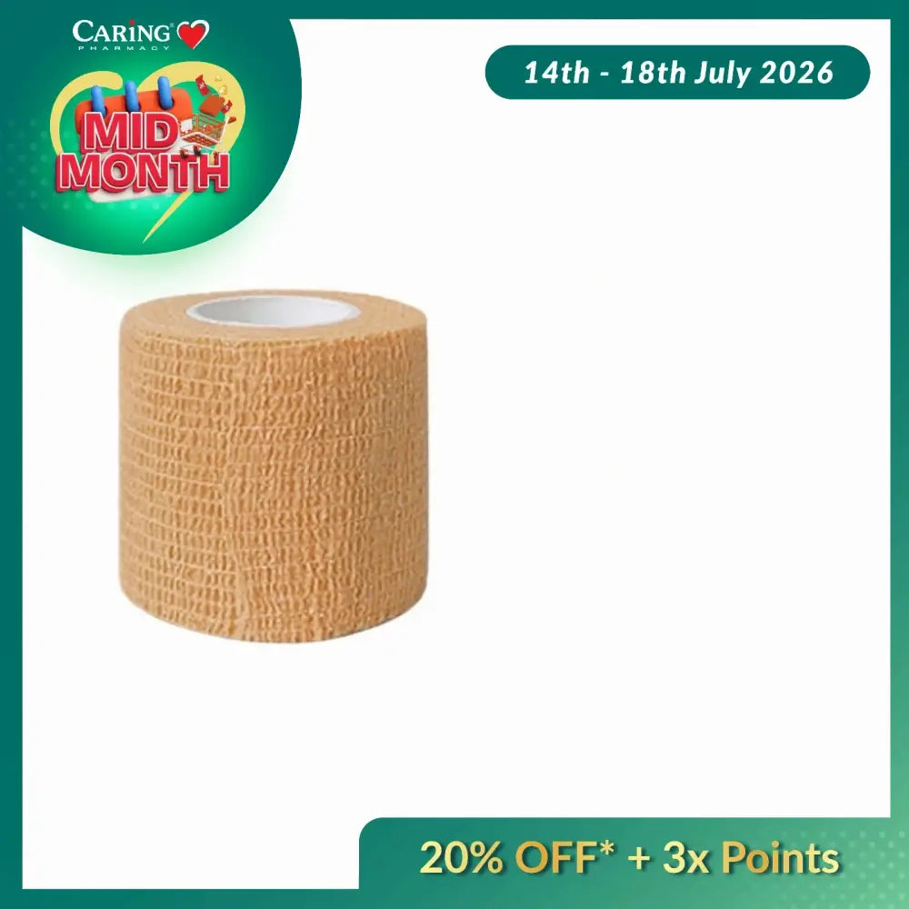 DURASAFE SELF ADHESIVE BANDAGE (SKIN) 5CM