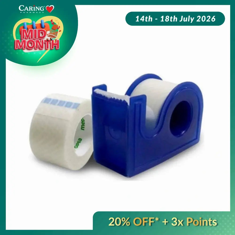 DURASAFE SURGICAL TAPE 1/2IN 1S