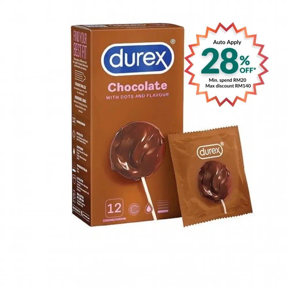 DUREX CHOCOLATE 12S