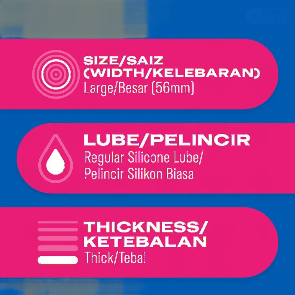 DUREX PLEASUREMAX 3S