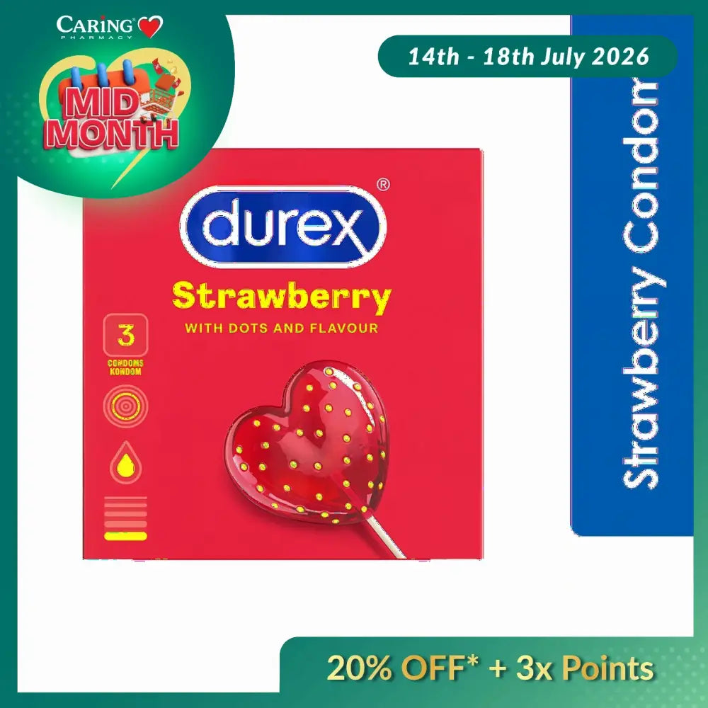 DUREX STRAWBERRY 3S