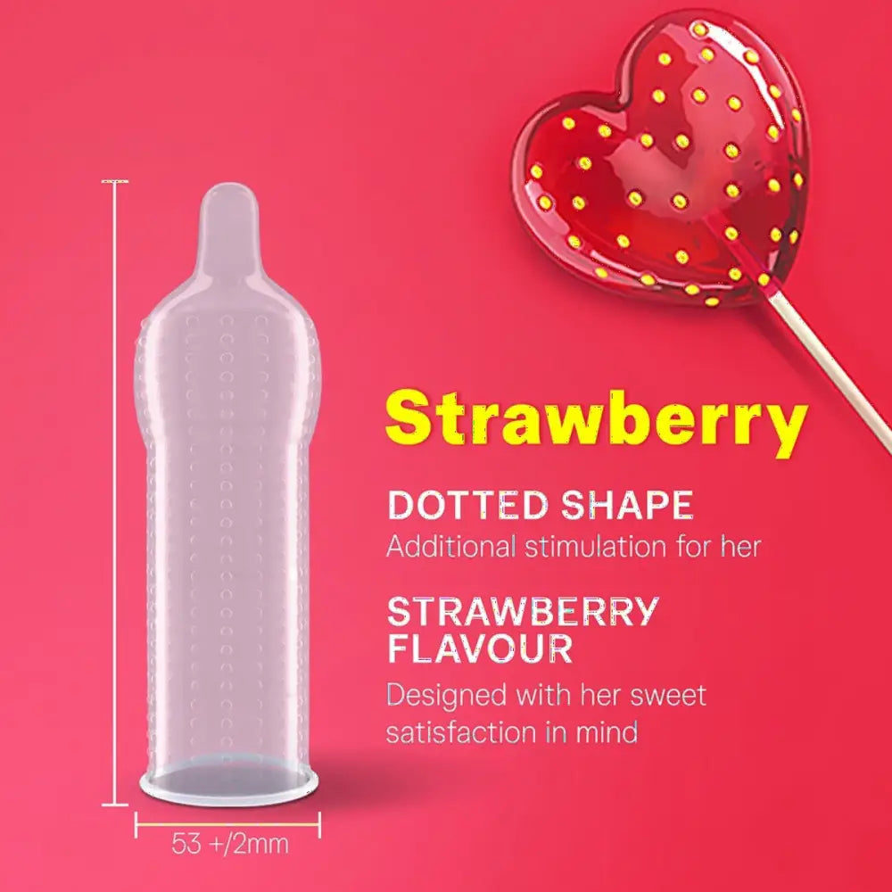 DUREX STRAWBERRY 3S