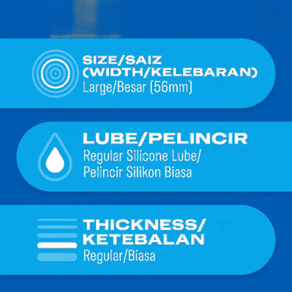DUREX TOGETHER EASY-ON 3S