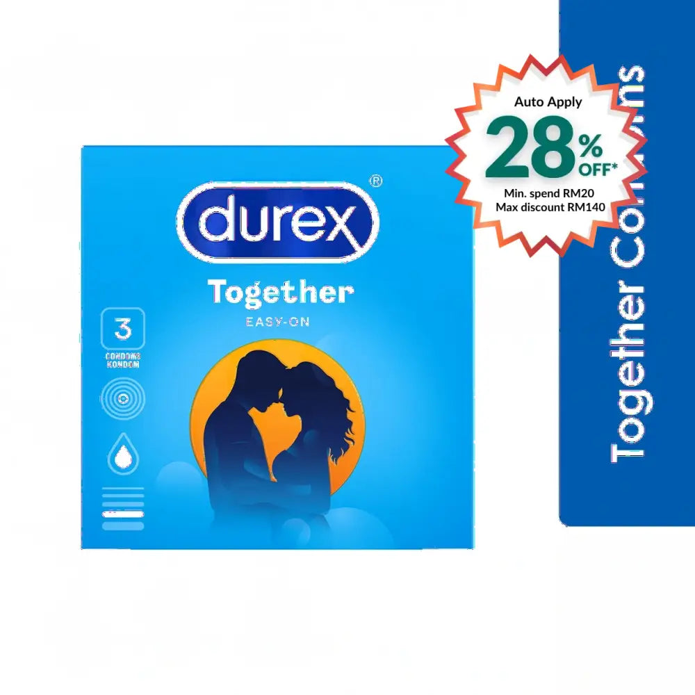 DUREX TOGETHER EASY-ON 3S