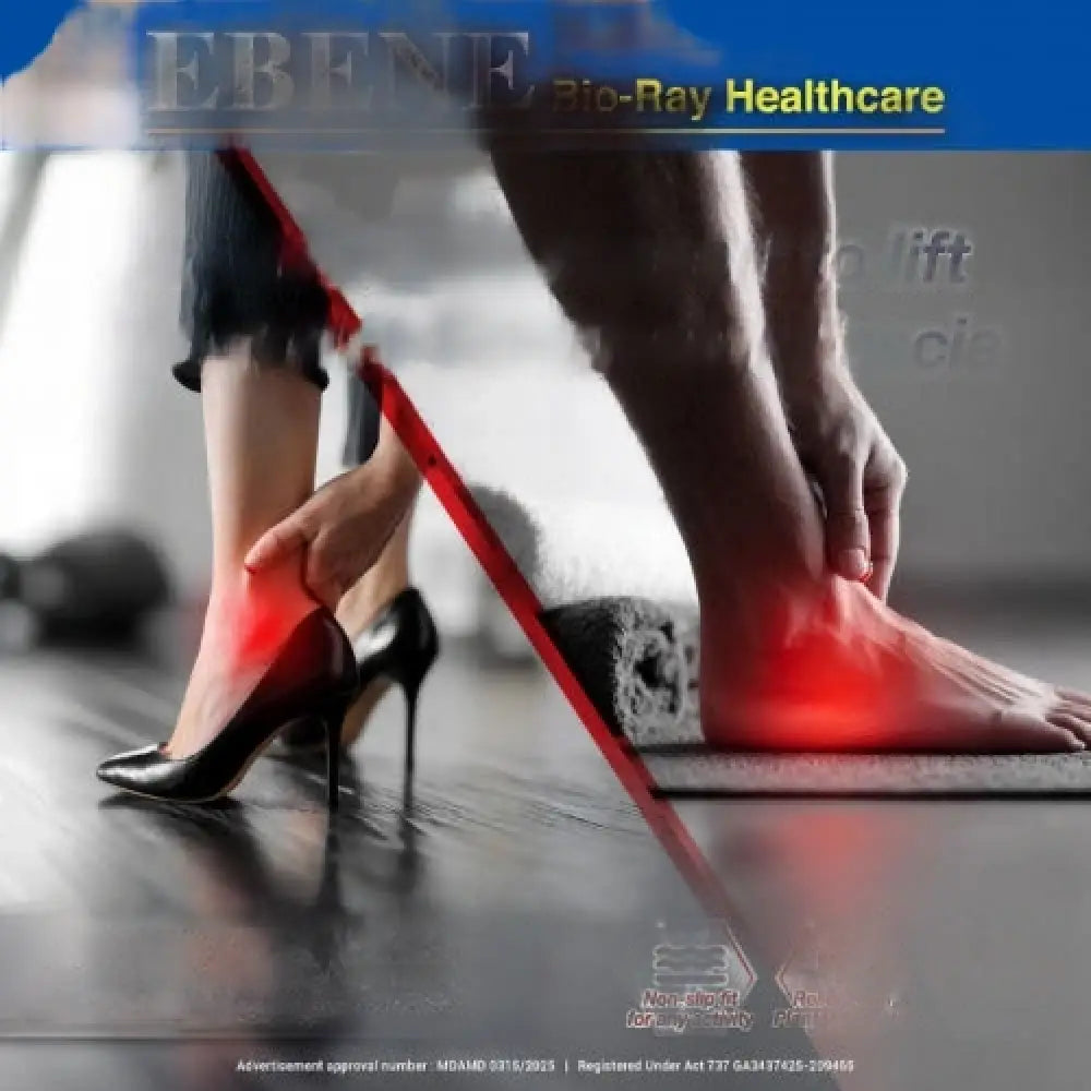 EBENE BIO-RAY PLANTAR FASCILITIS COMPRESSION FOOT SLEEVES L/XL