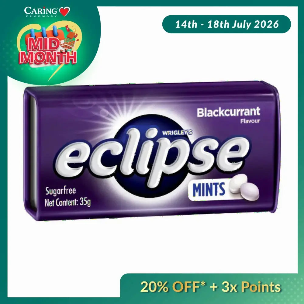 ECLIPSE MINTS BLACKCURRANT 50S