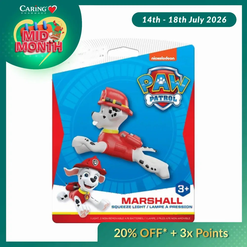ENERGIZER PAW PATROL SQUEEZE LIGHT- MARSHALL