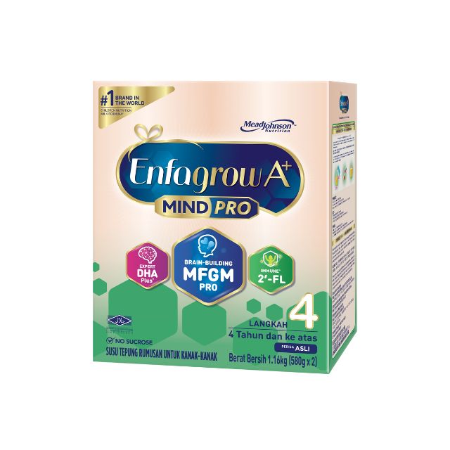 Enfagrow A+ S4 original milk powder for children with DHA and brain-building nutrients