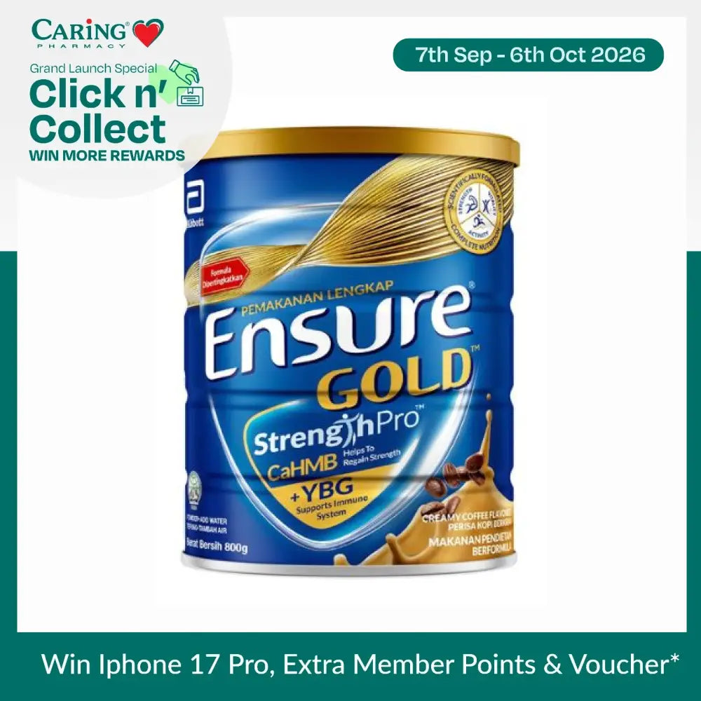 ENSURE GOLD COFFEE 800G