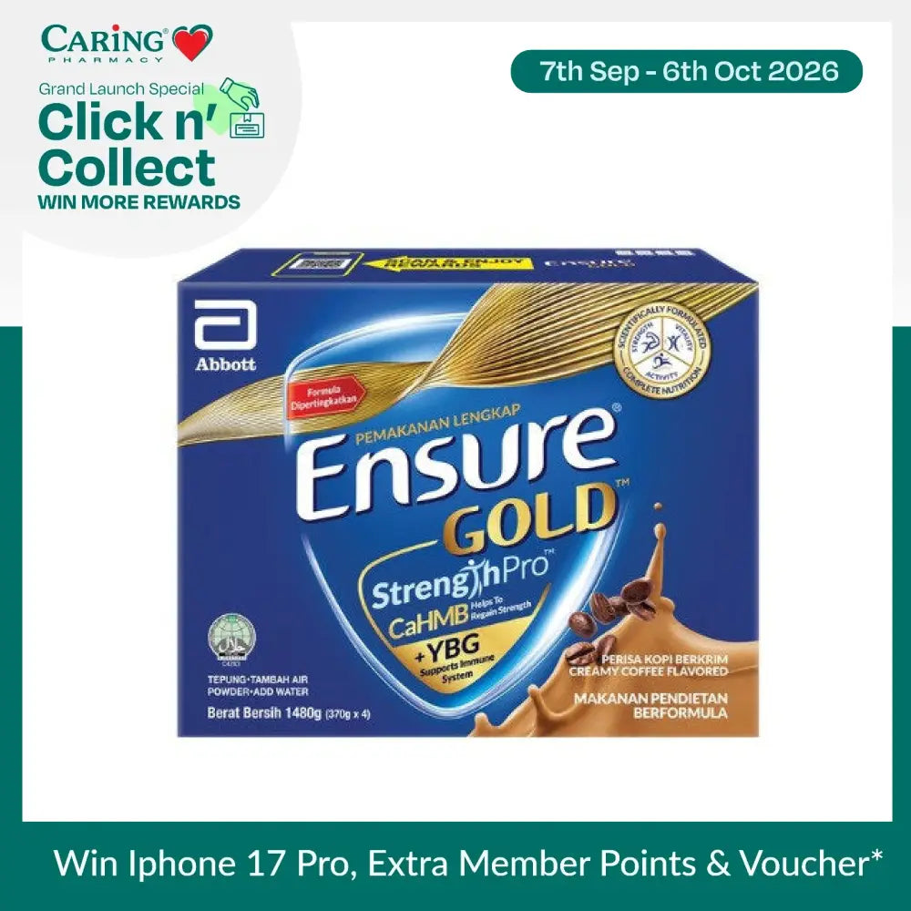 ENSURE GOLD COFFEE BIB 1.48KG