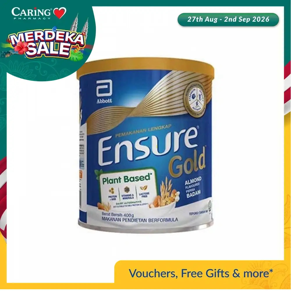 ENSURE GOLD (HMB) PLANT BASED ALMOND 400G