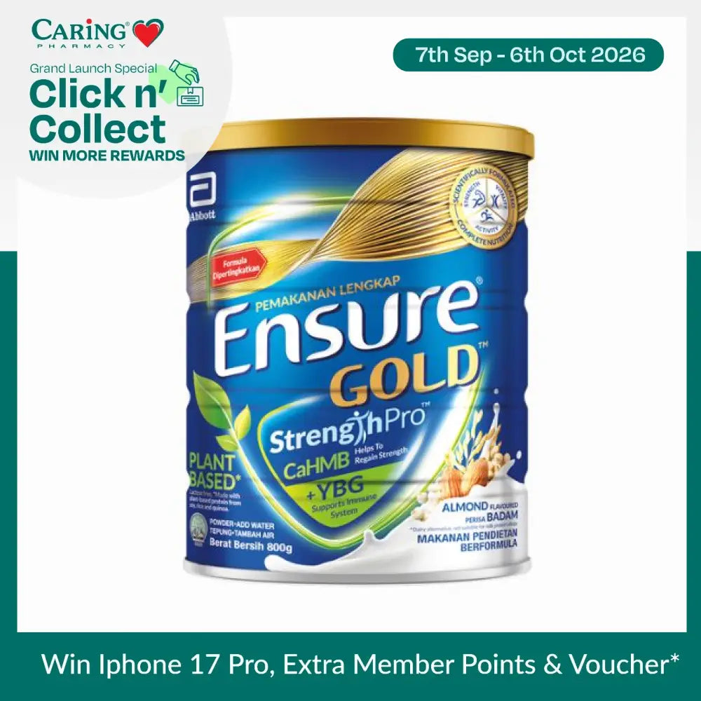 ENSURE GOLD PLANT BASED ALMOND 800G