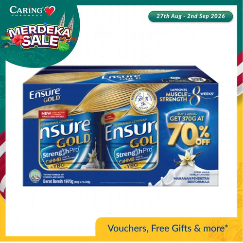 ENSURE GOLD VAN 1.97KG VALUE PACK (800GX2+370G)