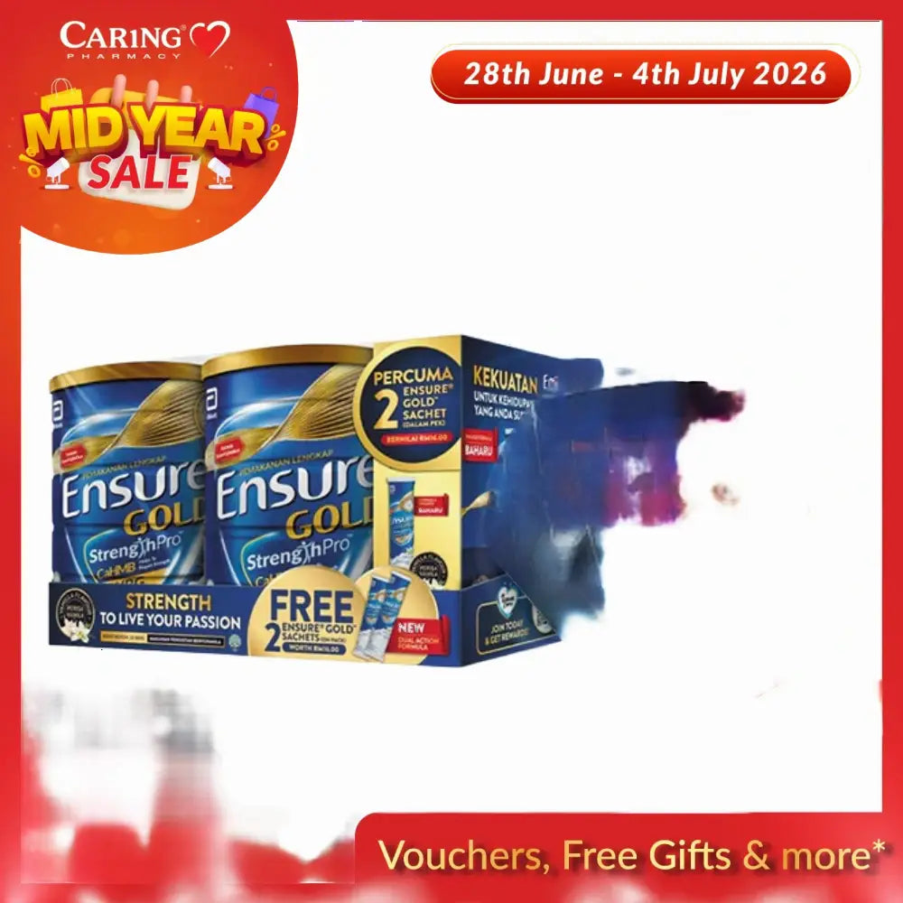 ENSURE GOLD VANILLA 800G 2S FOC 2 SACHETS