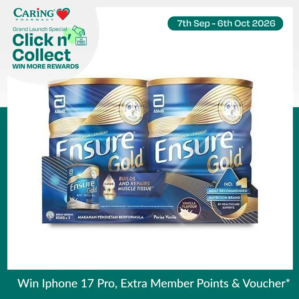 ENSURE GOLD VANILLA 800G 2S + PREMIUM