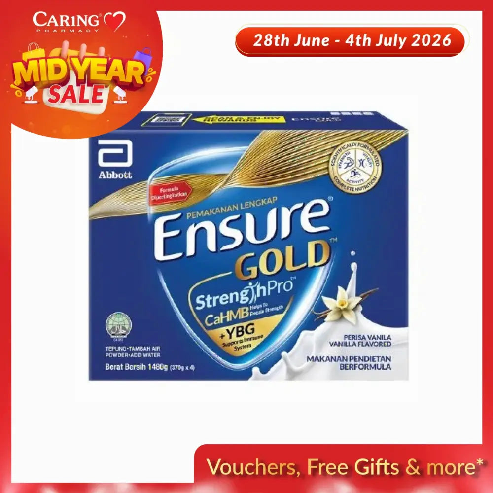 ENSURE GOLD VANILLA BIB 1.48KG