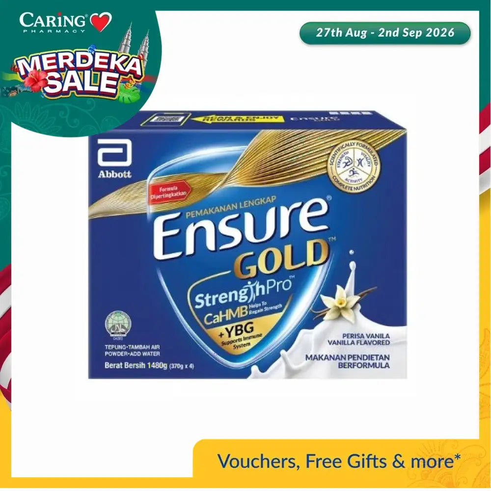 ENSURE GOLD VANILLA BIB 1.48KG