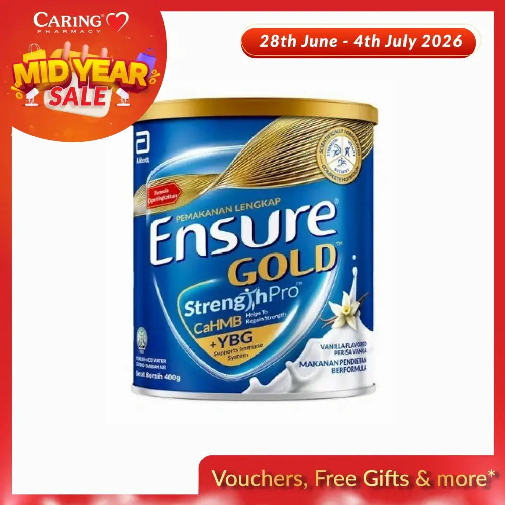ENSURE GOLD VANILLA WITH HMB 400G